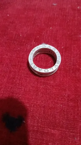 Aliança de prata BVLGARI