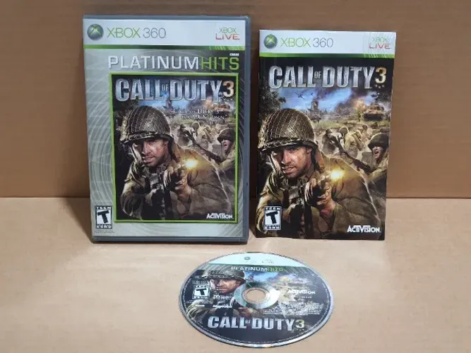 Call of Duty 3 - Xbox 360 (Retrocompativel)