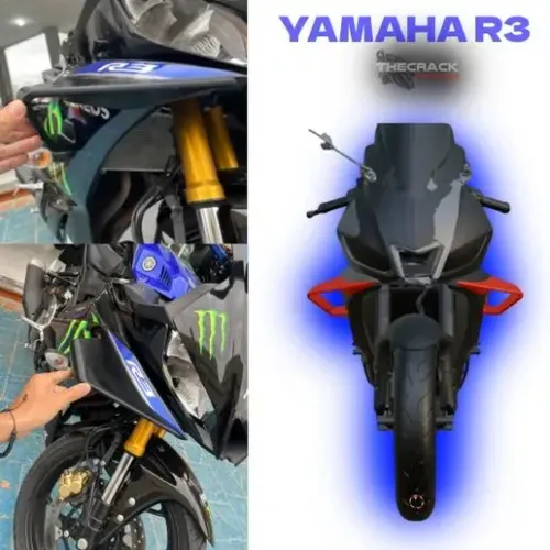 Spoiler lateral para Yamaha r3