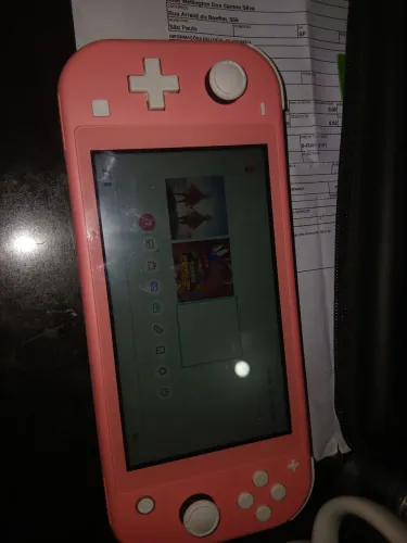Nintendo Switch lite Rosa bloqueado 