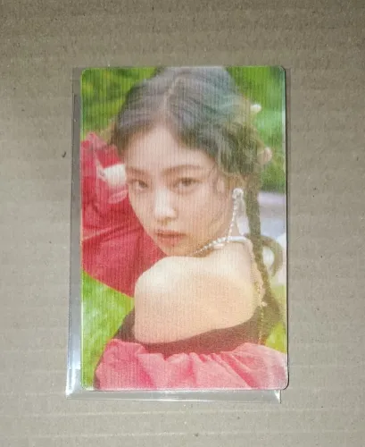 Blackpink Photocard Pob Jennie Solo Ktown oficial