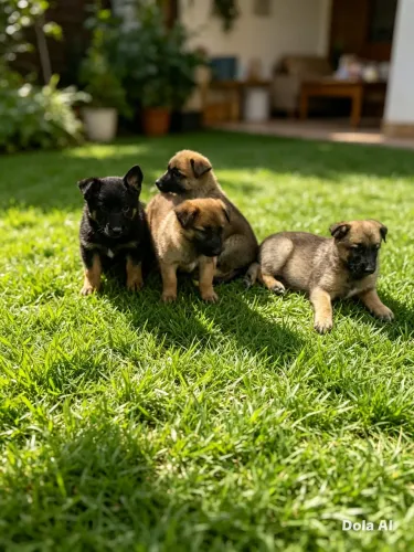 Filhotes de Pastor Belga Malinois disponíveis: