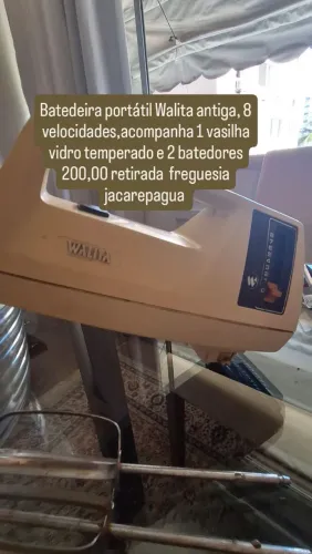 Batedeira portatil antiga