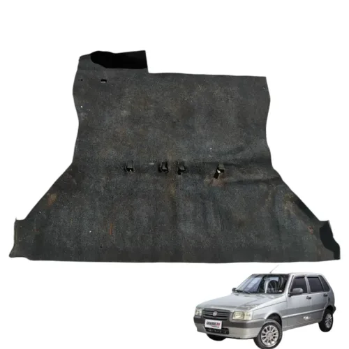 Carpete Porta-malas Fiat Uno Mille V19 Preto