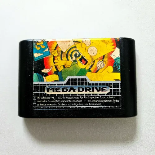 THE SIMPSONS BART NIGHTMARE ORIGINAL MEGA DRIVE SEGA