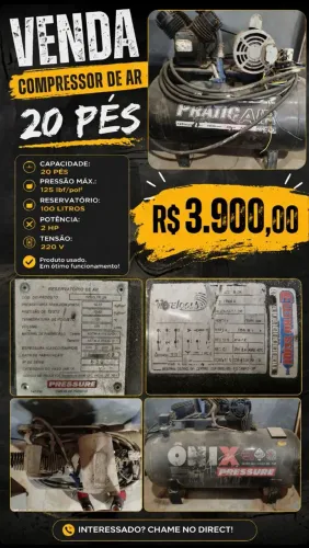 Compressor 20 pés 
