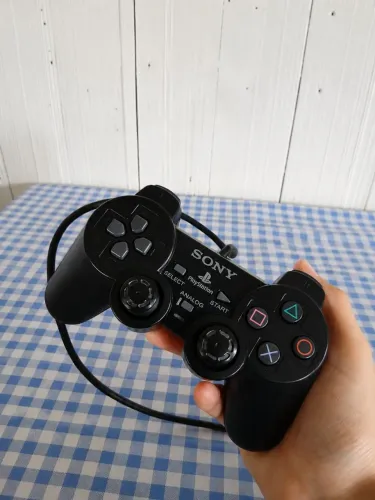 Controle Sony DualShock 2 original - modelo SCPH-10010