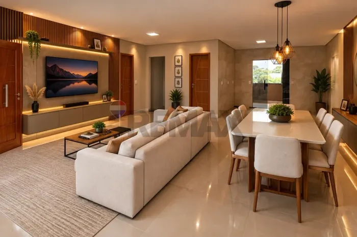 Casa com 3 quartos, suíte master e terreno de 785 m²