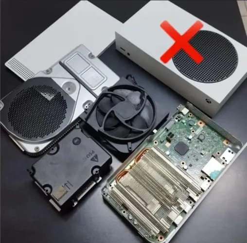 Peças Xbox Series S - Componentes Internos