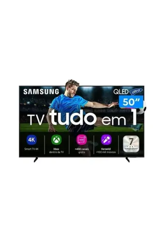 Smart Tv 50 Samsung Qled, Lacrada + NF (Até 12x)
