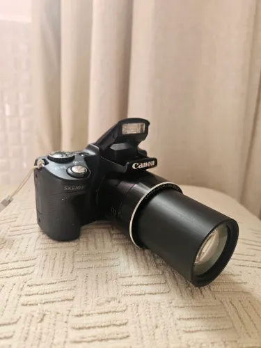 Camera Canon SX 510 HS até 12x no cartão
