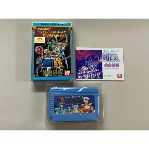 Cartucho Fita Famicom Japonês Saint Seiya: Ougon Densetsu Kanketsu Hen 1