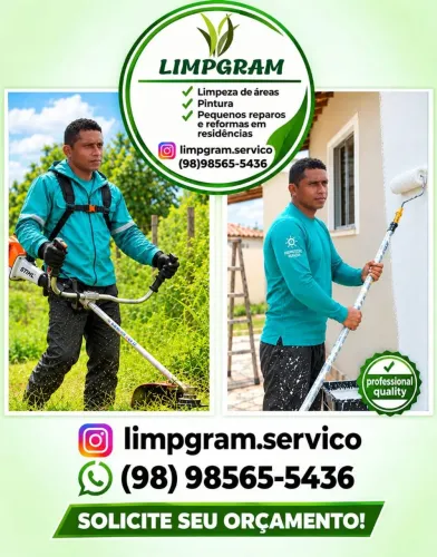 Jardinagem a pintura