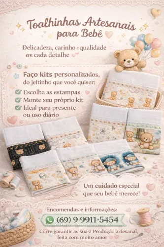 Fraldinhas kit ou avulso 