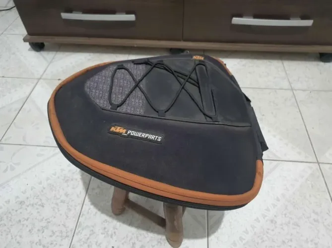 Mala Baú Alforge para moto esportiva carenada Original KTM POWERPARTS 