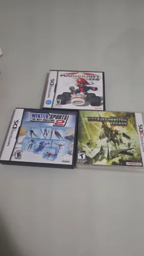 LOTE 3 GAMES DS