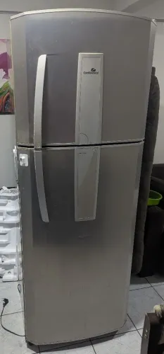 Geladeira Continental 445L Inox Frost Free (RFCT500) - Funcionando