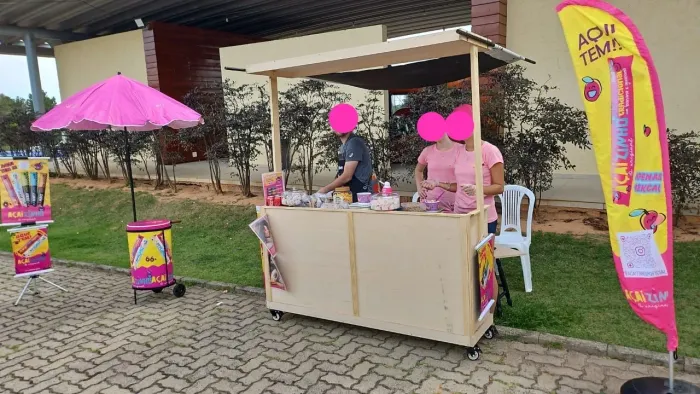 Barraca desmontável para eventos