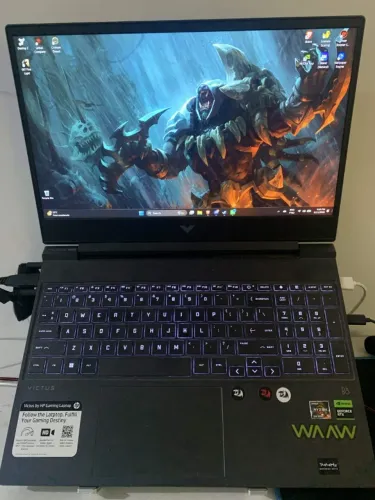 Notebook gamer hp victus (VENDO OU TROCO POR PC GAMER)
