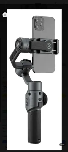 Estabilizador Zhiyun Smooth 5 para Telefones Celulares<br>Cor: Preto