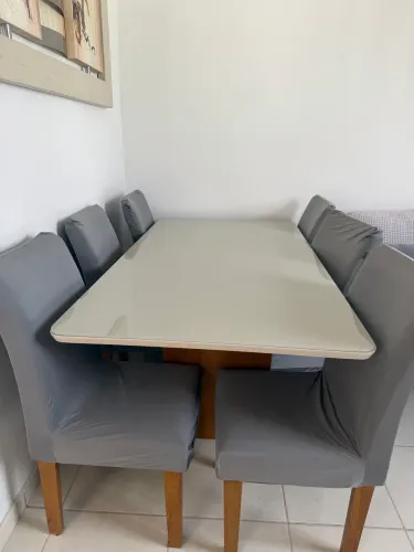 Sala de jantar 6 cadeiras 