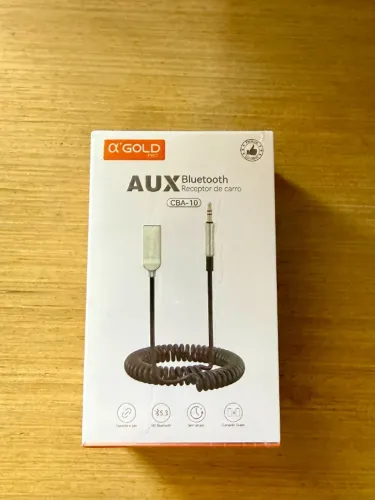 Adaptador Bluetooth AUX P2 para Som Automotivo