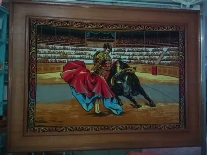 Quadro toureiro espanhol