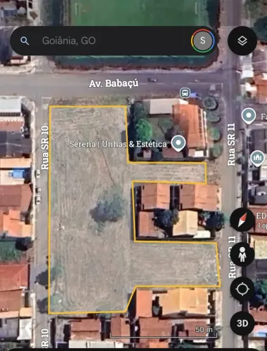 area residencial/comercial setor Parque Santa Rita - Goiânia - GO