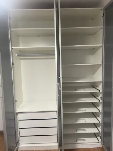 Guarda Roupa MDF com Porta Espelhos