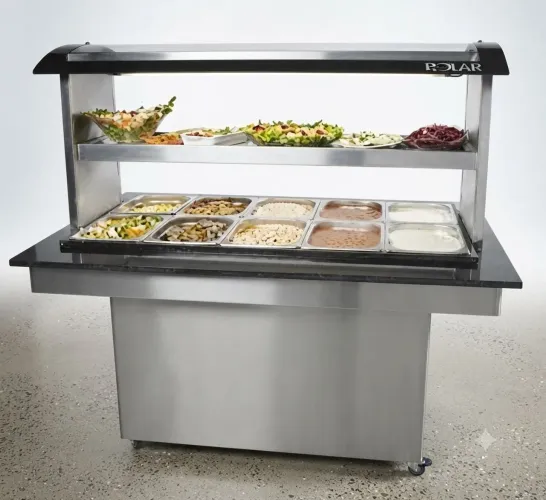 Self-service Polar Novo Ld c todo em aço inox frio e quente - 220v