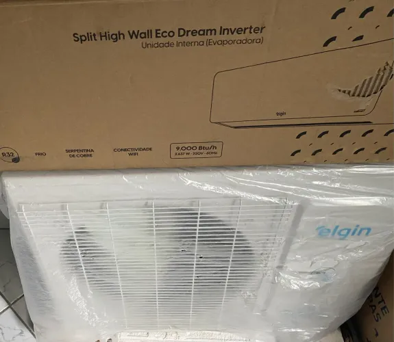 Vende-se ar-condicionado novo.