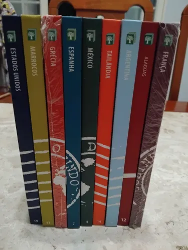 Coleção Abril livros culinária países