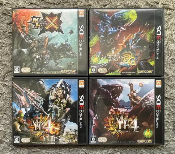 MONSTER HUNTER - NINTENDO 3DS - JOGOS ORIGINAIS