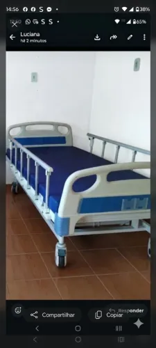 Cama hospitalar c elevaçao,vai c colchão
