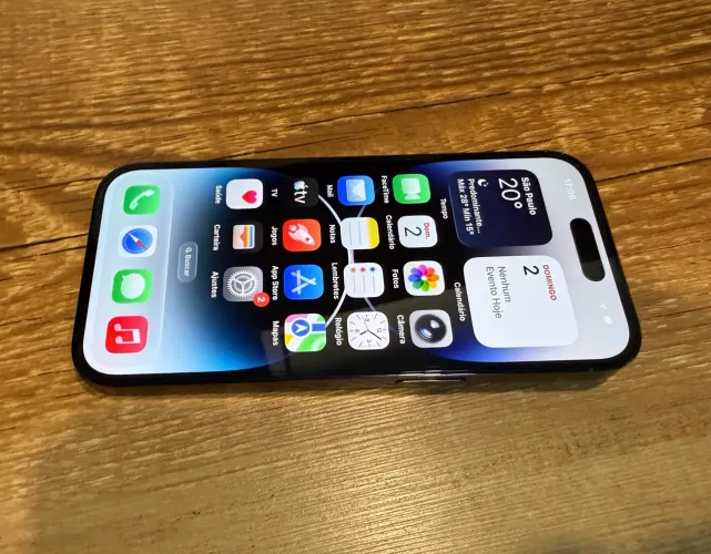 IPhone 14 Pro 256 GB - Preto Espacial - Excelente Estado