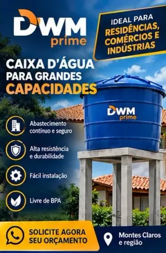 Caixa d?água para obras e construções ? Produto novo