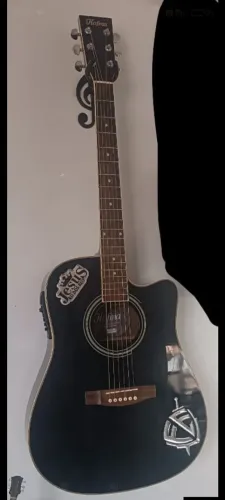 Combo Violão Hofman folk + caixa amplificada 