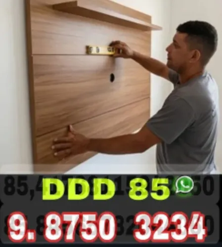 Montador de móveis para montagem e desmontagem de guarda-roupas, armários, closet e cômoda