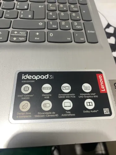 Notebook idealpad 3i