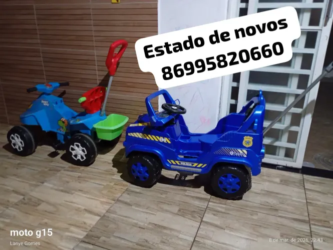 Carrinho pedal 