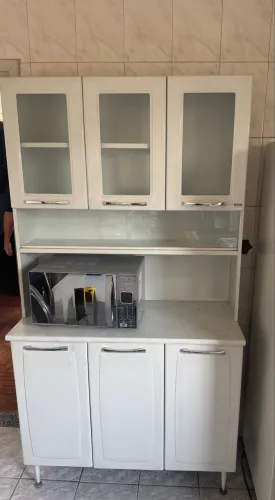 Armário Cozinha Florença 6 Portas Aço Itatiaia