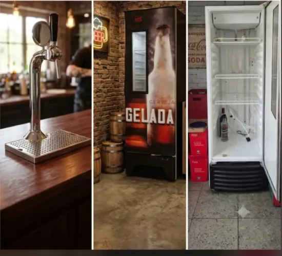 Cervejeira Expositor Vertical Metalfrio 287l Vn28rp Cor Pr