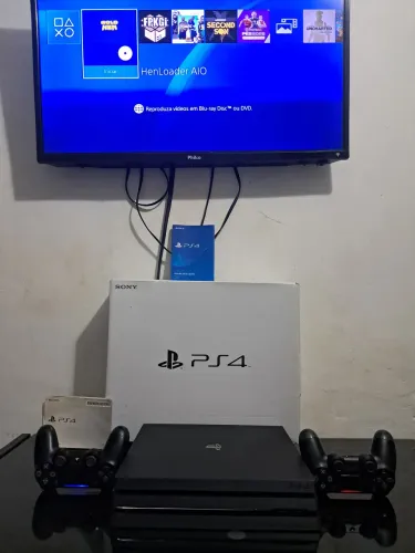 Ps4 Pro Desbloqueado original 1tb pra vender logo