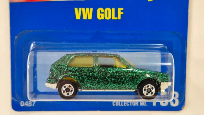 Hot Wheels Raro Volkswagen Golf Gliter 1990