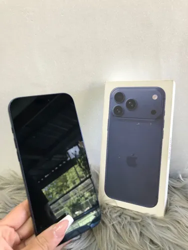 ?*IPHONE 17 PRO MAX 256GB* ?AZUL ?100% ?R$7.699,00 *COM CAXA