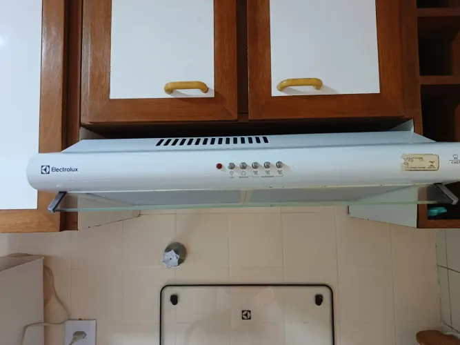 Exaustor para fogão de 4 queimadores