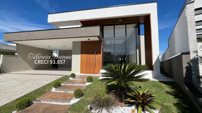 Casa térrea á venda no Condomínio Terras de Atibaia , 475 metros de terreno