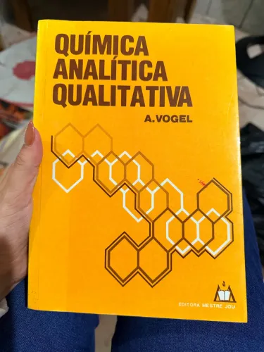 Livro Química Analítica A.Vogel Semi-novo