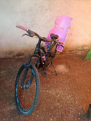 Bicicleta com cadeirinha