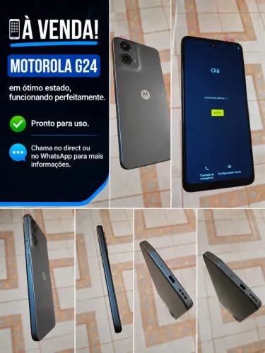 Moto g24 top